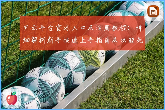开云平台官方入口及注册教程：详细解析新手快速上手指南及功能亮点